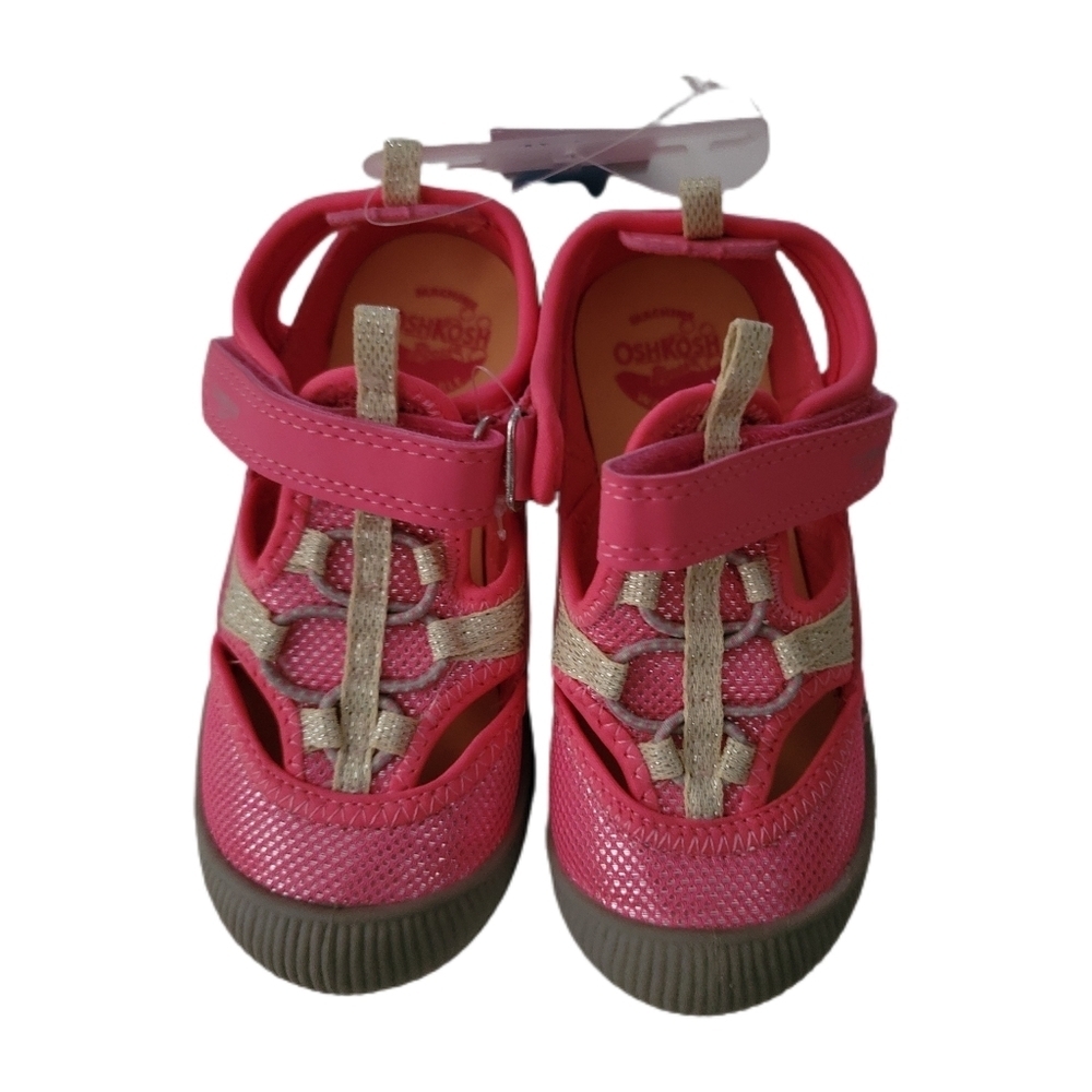 OshKosh B'Gosh Bump Toe Sandals Girls Size 11 Pink